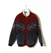 Blouson Tex Mex Bordeaux T M - L-1