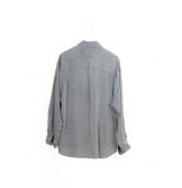 Chemise 80's Vintage Grise-2