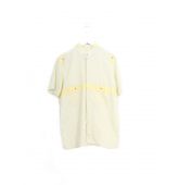 Chemisette 80's Vintage Jaune-1