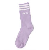 FUCK OFF WHITE PURPLE SOCKS-1