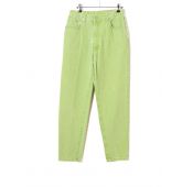 Jean 90's Vert Taille Haute T 34 - 36-1