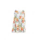 Jupe Imprimée à fleur Vintage-2
