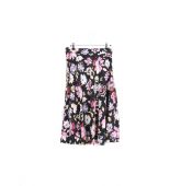 Jupe Motif Fleur Vintage-2
