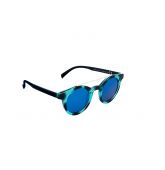 Lunette de Soleil Ecaille Bleu Turquoise-2