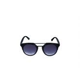 Lunette de Soleil Noire Double Barre-1