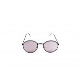Lunette de Soleil Ronde Verres Miroirs-1