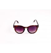 Lunettes de soleil monture tons marrons-1