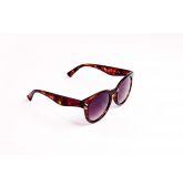 Lunettes de soleil monture tons marrons-2