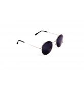 Lunettes de Soleil Ronde en Métal-2