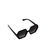 Lunette Leo Noir Verres Noirs Fumées-2