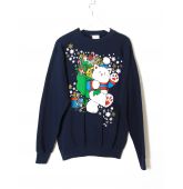 Pull de Noël vintage T L-1