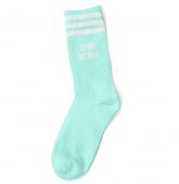 SEND MEMES WHITE BLUE SOCKS-1