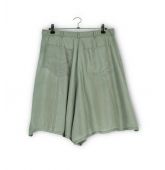 Short en soie gris clair-2