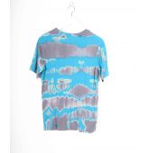 Tshirt Tie & Dye imprimé bleu et gris T XL-2