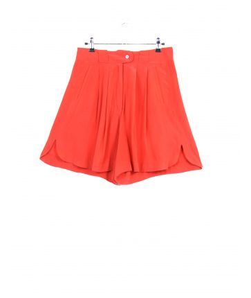 Bermuda Soie Rouge T L