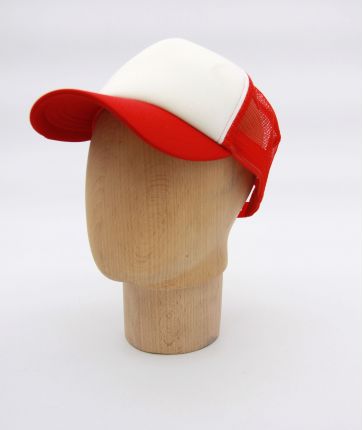 Casquette Baseball Trucker Rouge