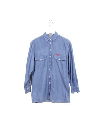 Chemise en Jean Bleu Clair T L
