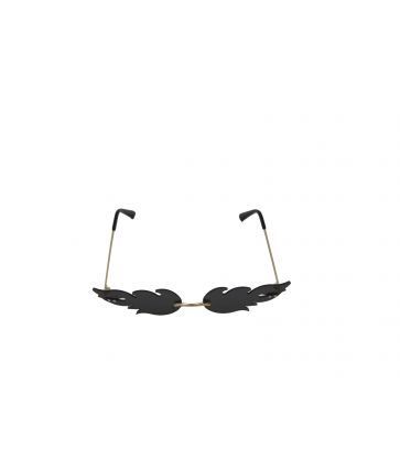 Lunette Flamme Noir