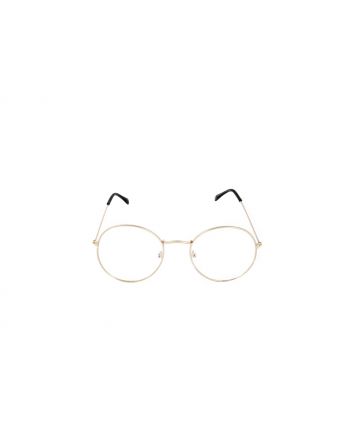 Lunette Ronde Dorée