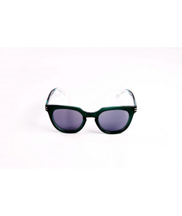 Lunettes de soleil monture verte