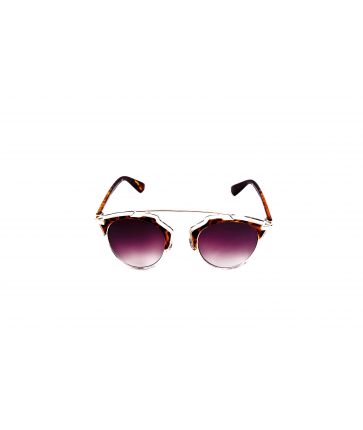 Lunettes de Soleil Écaille Marron