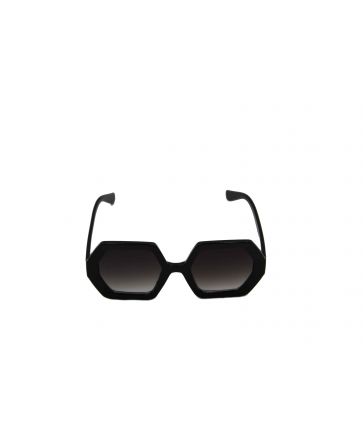 Lunette Leo Noir Verres Noirs Fumées
