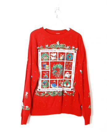 Sweat Moche de Noël Vintage