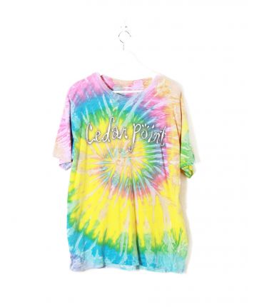 Tshirt Cedar Point Tie & Dye Vintage